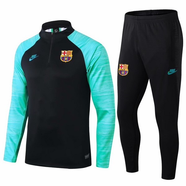 Chandal Barcelona 2019/20 Negro Amarillo Verde